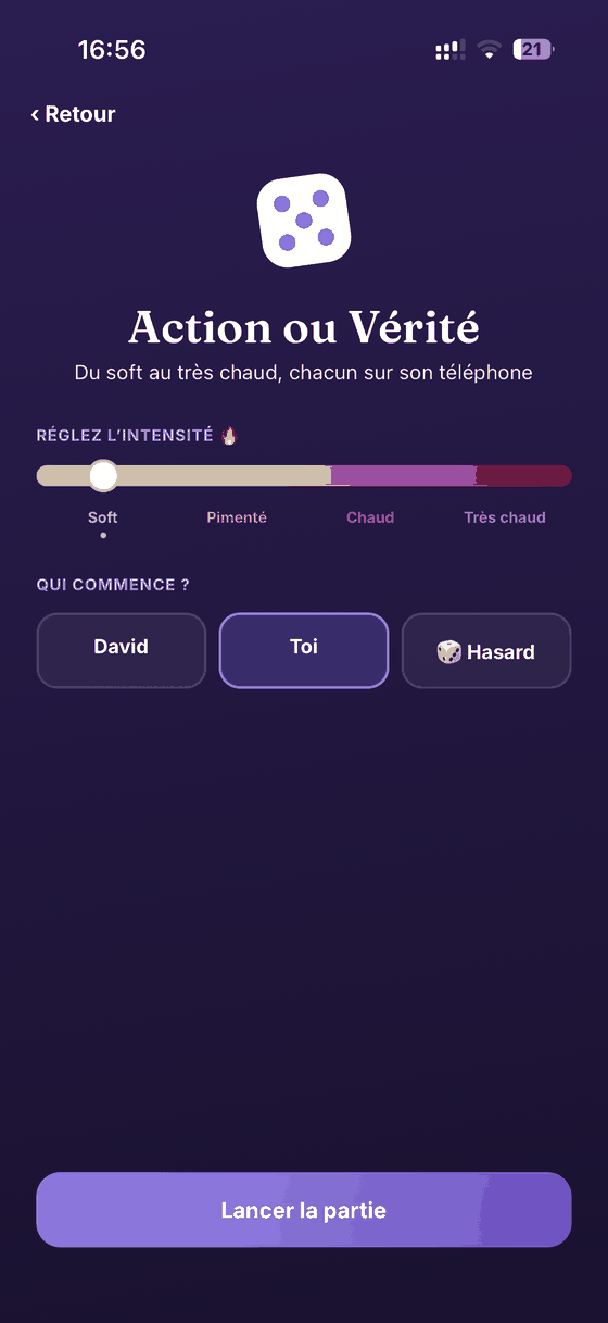 Action ou Vérité